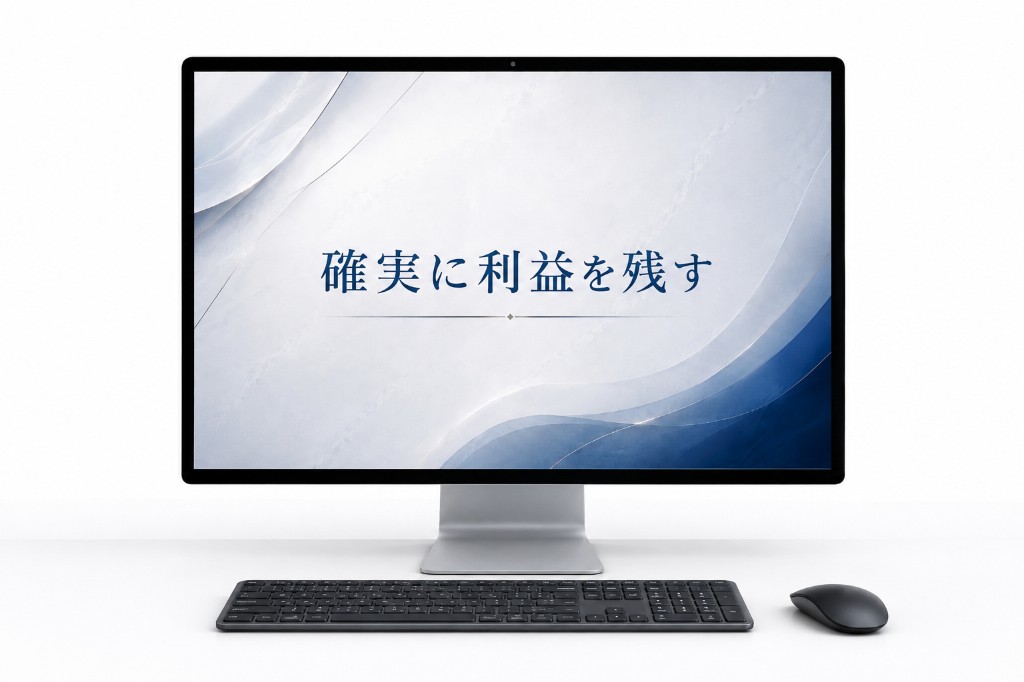 確実に利益を残す — 都 MIYAKOの現場別利益画面をデスクトップで表示
